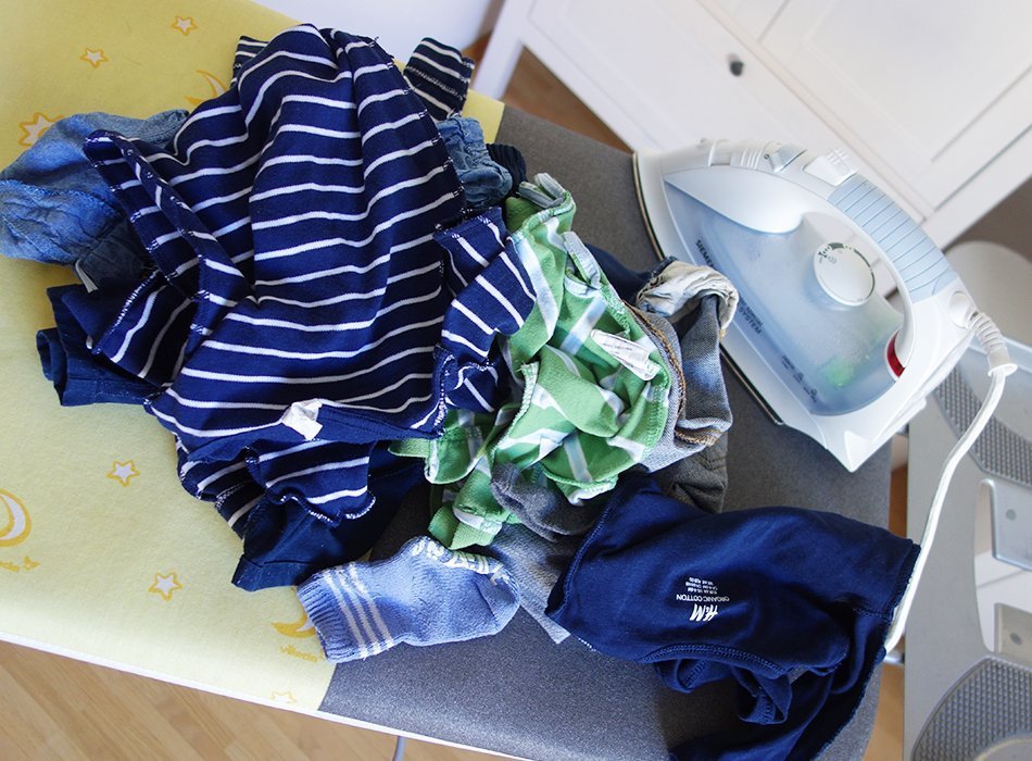 baby kleider bügeln waschen waschmittel säugling