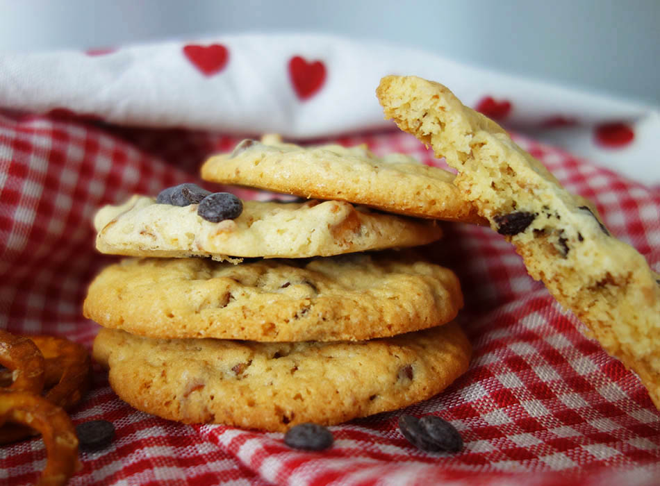 Vegane Cookies mit Salzbrezeln - Zu Gast auf der Bloggerwiesn