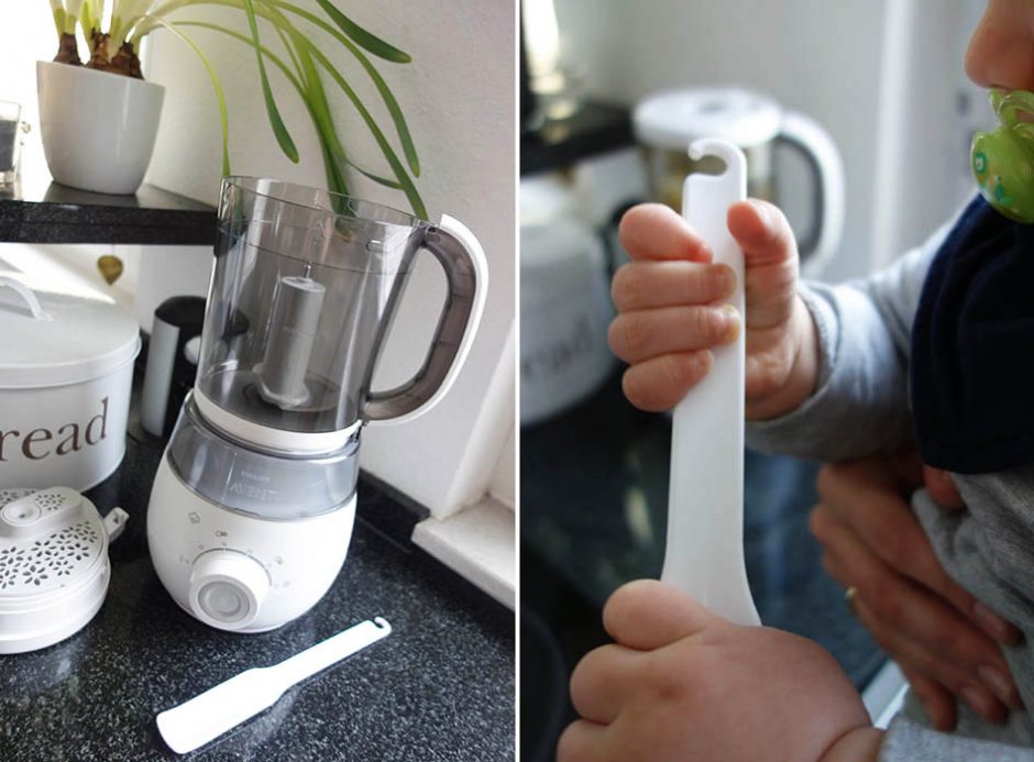 Philips Avent Dampfgarer und Mixer 4in1 Was J.Boy derzeit isst Ekulele Familienleben