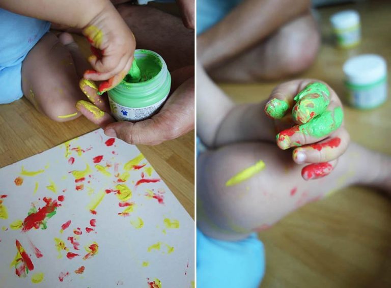 Basteln im Herbst / Interessenorientiert Basteln mit Kleinkindern