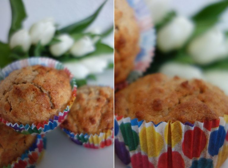 Muffins mit Haferflocken und Apfelmus Ekulele Familienleben