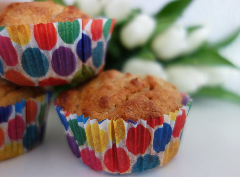 Muffins mit Haferflocken und Apfelmus Ekulele Familienleben