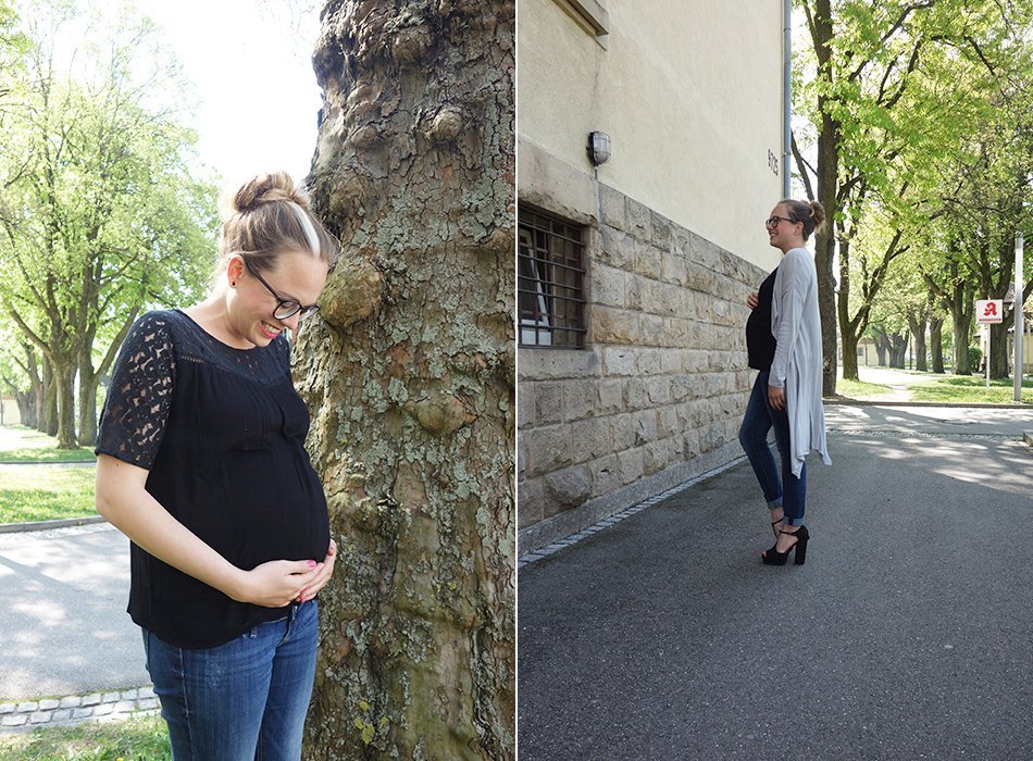maternity, bump, style, ekulele, streetstyle, hohe schuhe, umstandsmode, casual, schick, gucci brille, karlsruhe, mamablog, sommerbaby