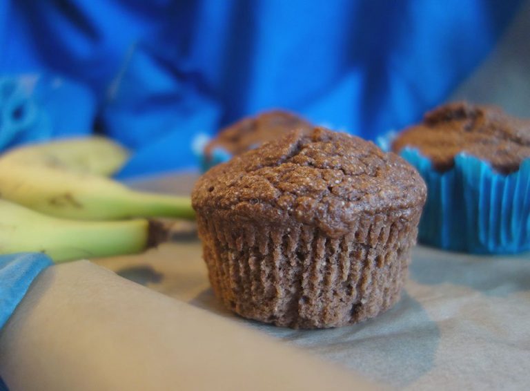 Muffins mit Banane und Dinkel Gesund backen für Kleinkinder Ekulele
