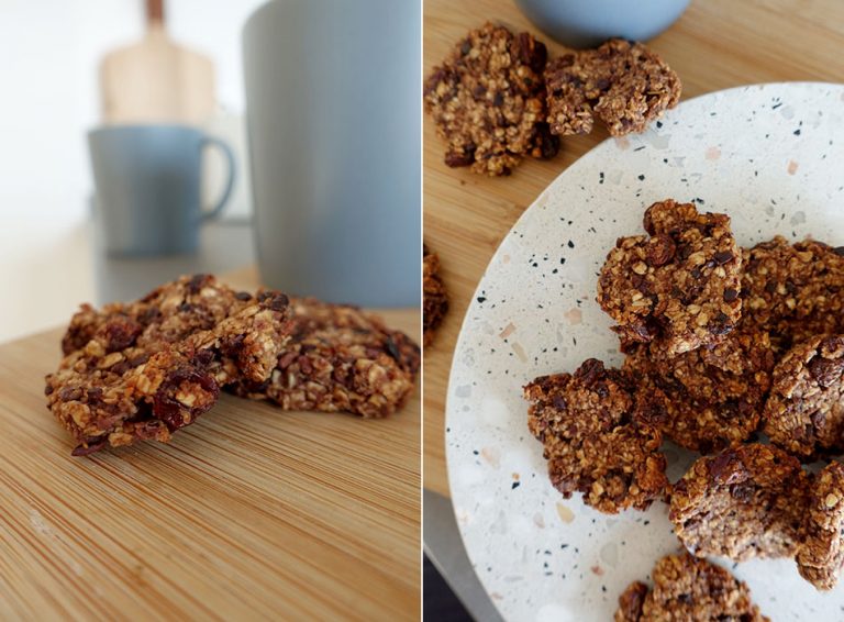 Vegane Knusperkekse - Köstlich schokoladig - Backen ohne Zucker
